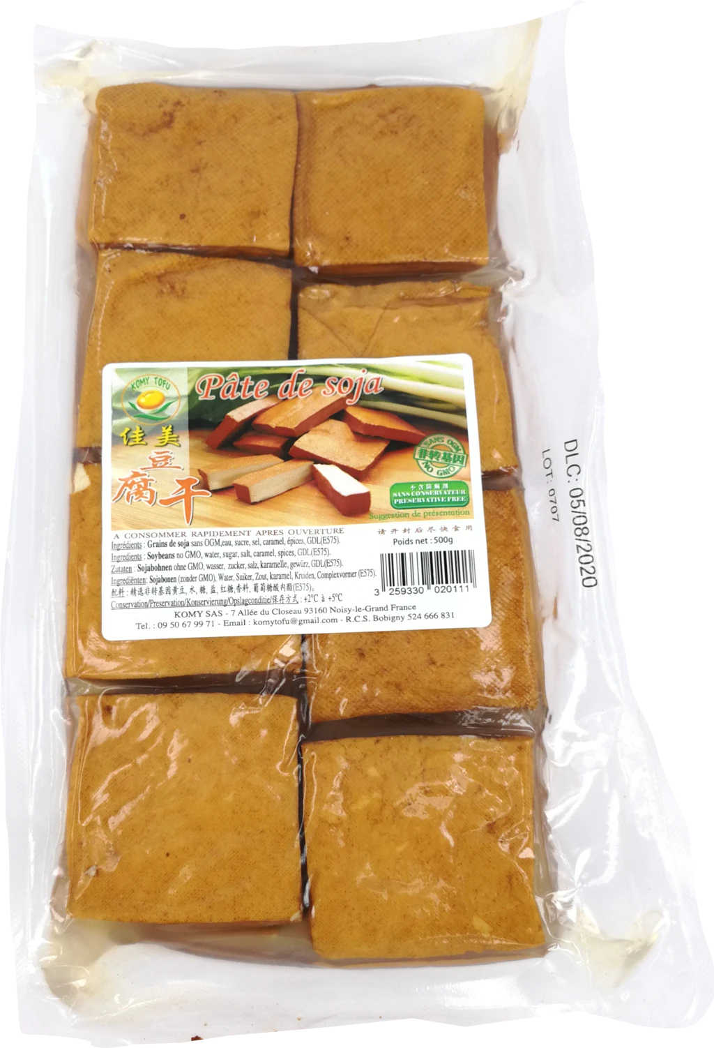 Photo de Tofu en morceaux